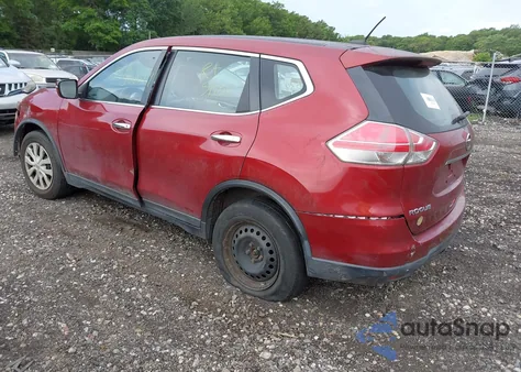 2015 Nissan Rogue S from USA, damaged, VIN KNMAT2MVXFP535107